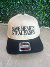 Save Hearts Steal Bases Two Tone Trucker Hat