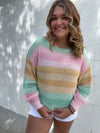 Sage Combo Sweater