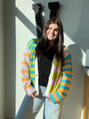 Multi Striped Cardigan