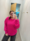 Pink Basic Sweater