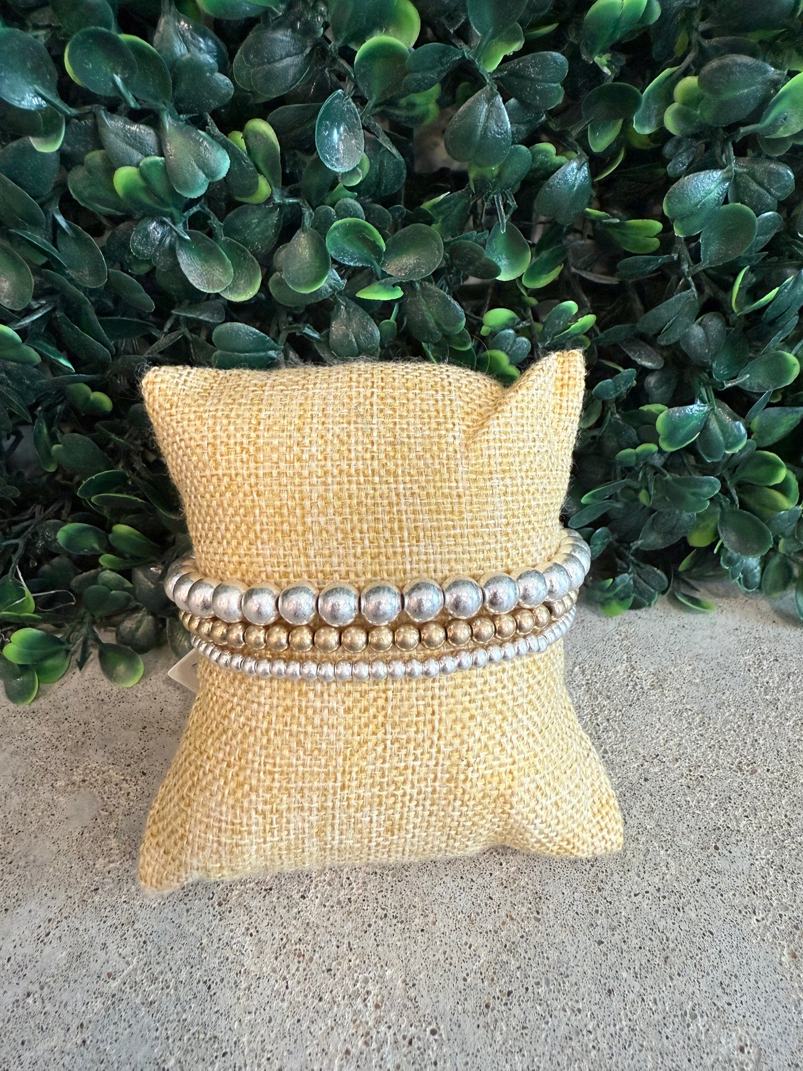 Gold and Silver Bracelets