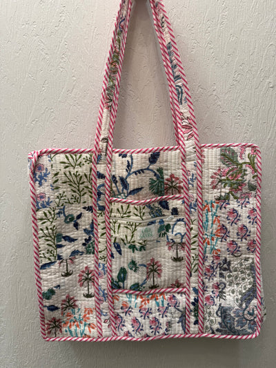 Quilted Tote Bag