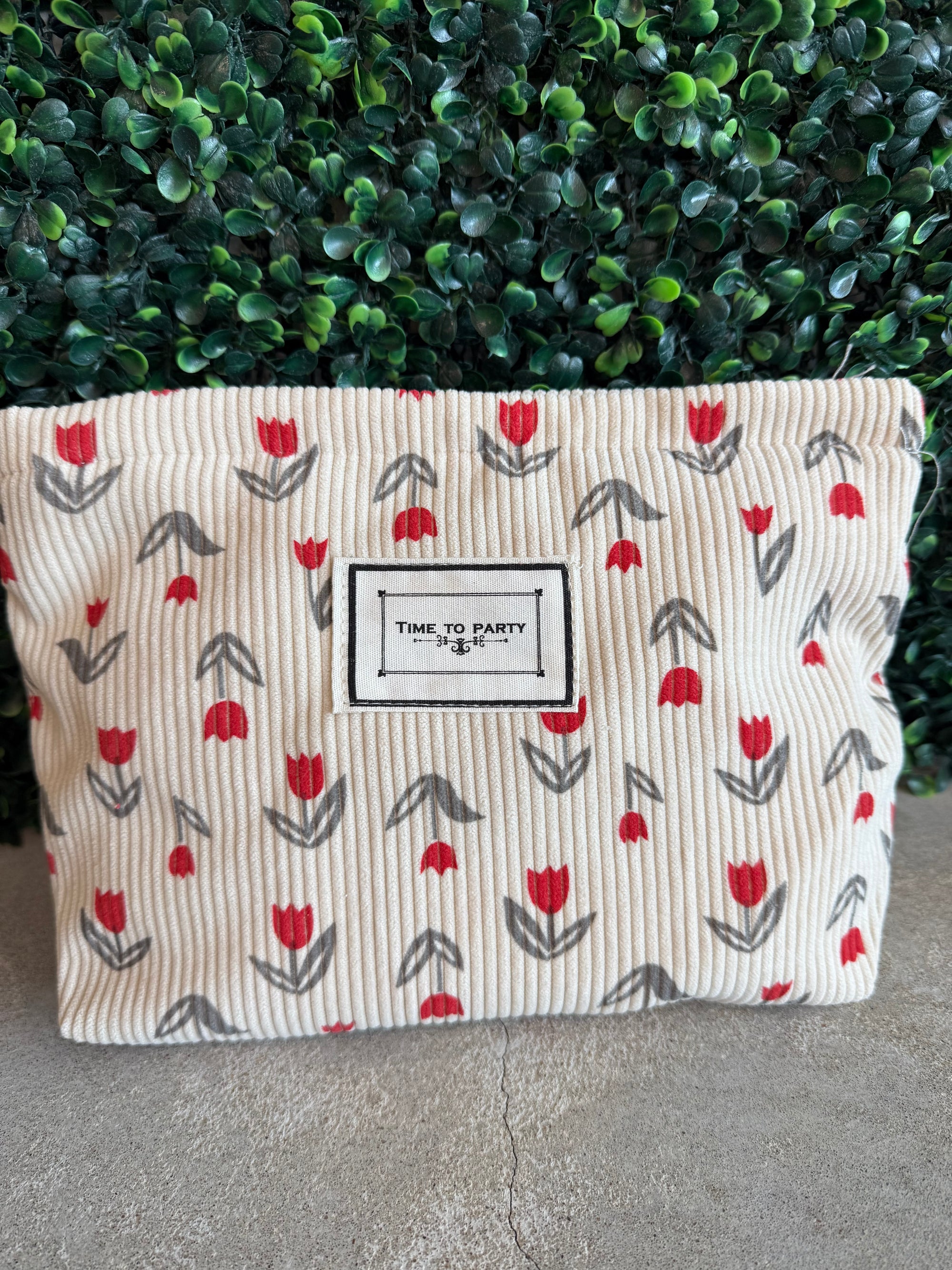 Floral Makeup Bag