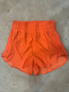 Orange Athletic Shorts