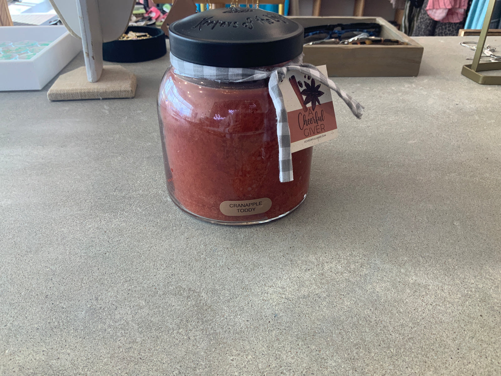 34oz Cranapple Toddy Candle