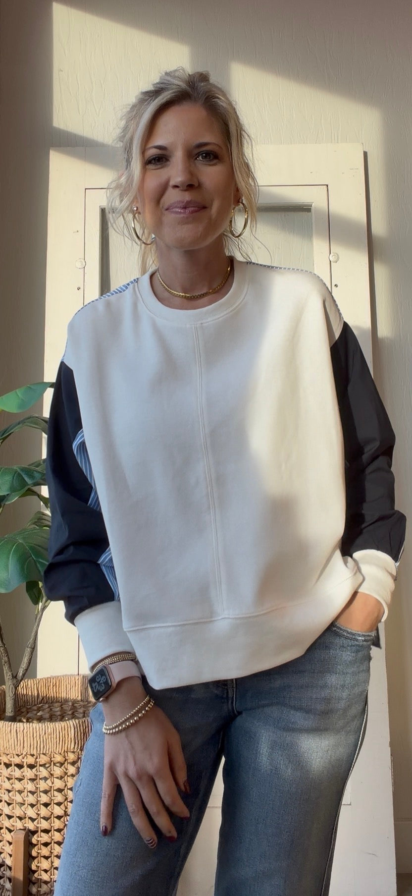 Oxford Mix Pullover