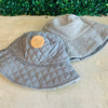 Reversible Quilted Sherpa Bucket Hat